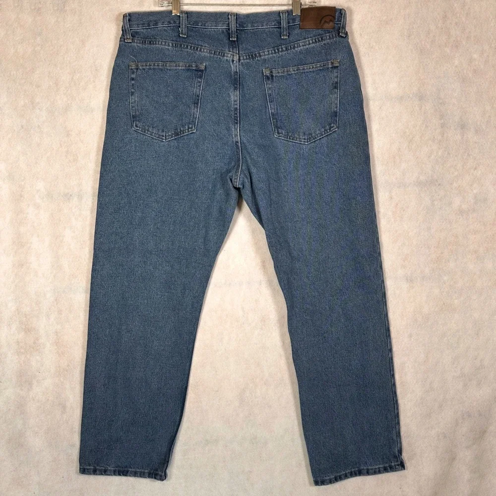 Magellan Outdoors Jeans Mens 40x30 Blue Good Straight Leg Denim 1039MAGMS